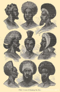 "Hair-Dressing" Illustrated by Rev. Thomas Williams