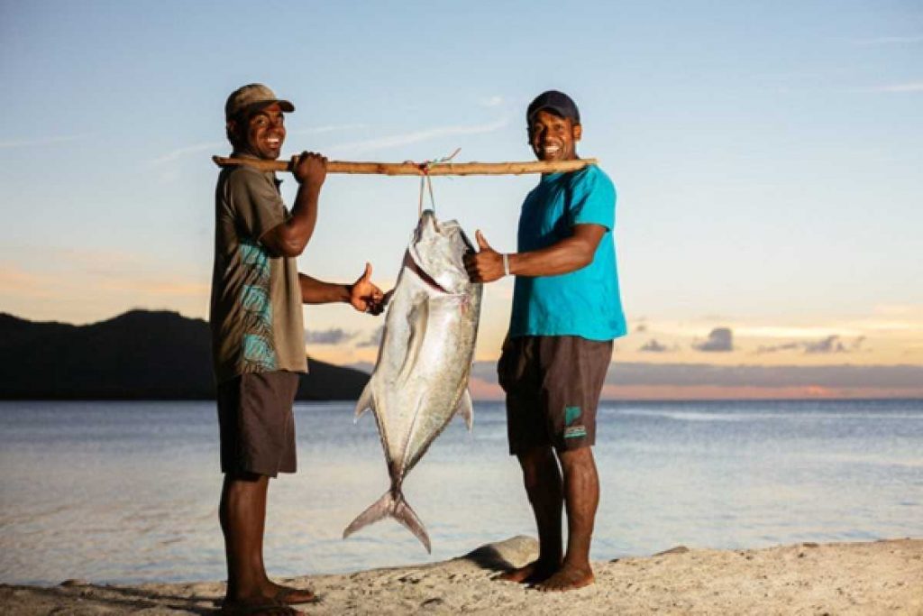 Caught Fish at Nanuya Island Resort Caught Fish at Nanuya Island Resort