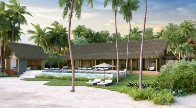Beachfront Pool Residence Exterior