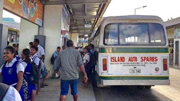 Bus Stand in Sigatoka Bus Stand in Sigatoka