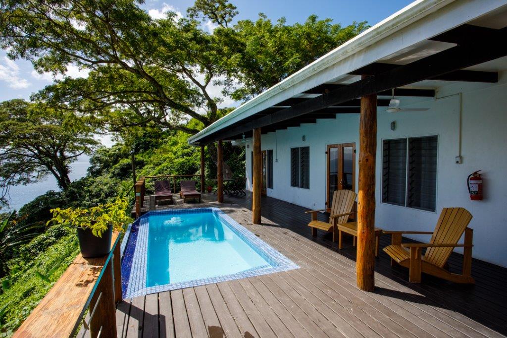Infinity Villa Infinity Villa at Daku Resort--one of the best mid range Vanua Levu Accommdations