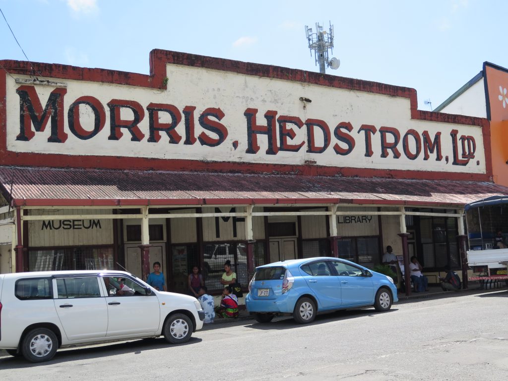 Morris, Hedstrom building in Levuka is a museum, a community center and a major Levuka attraction