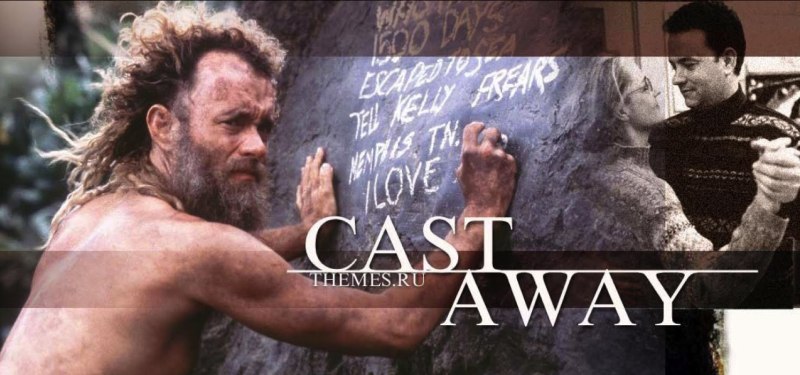 Cast Away Movie Poster - Cinematic History Cast Away probably the best known title Fiji Cinematic History