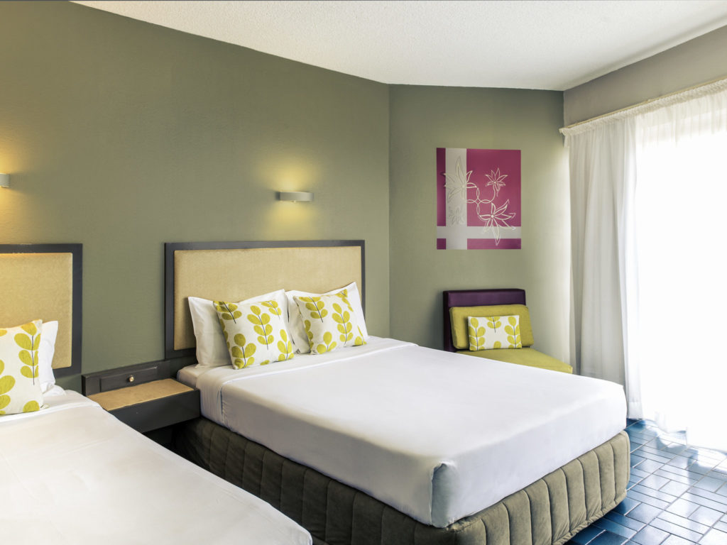 Fiji Gateway Hotel Bedroom Fiji Gateway Hotel Bedroom is a classic mid-range member of Nadi, Denarau and Lautoka Accommodations category