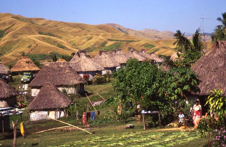 Navala Village Navala Village a traditional Fijian village with thatched roofs