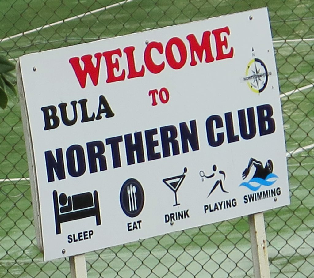 Signage of the Northern Club Signage of the Northern Club