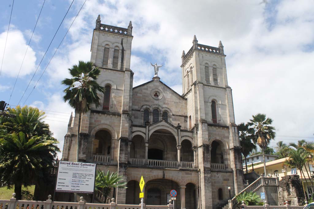 The Sacred Heart Cathedral also known as the Cathedral of Suva, is Fiji’s most prominent Roman Catholic edifice.