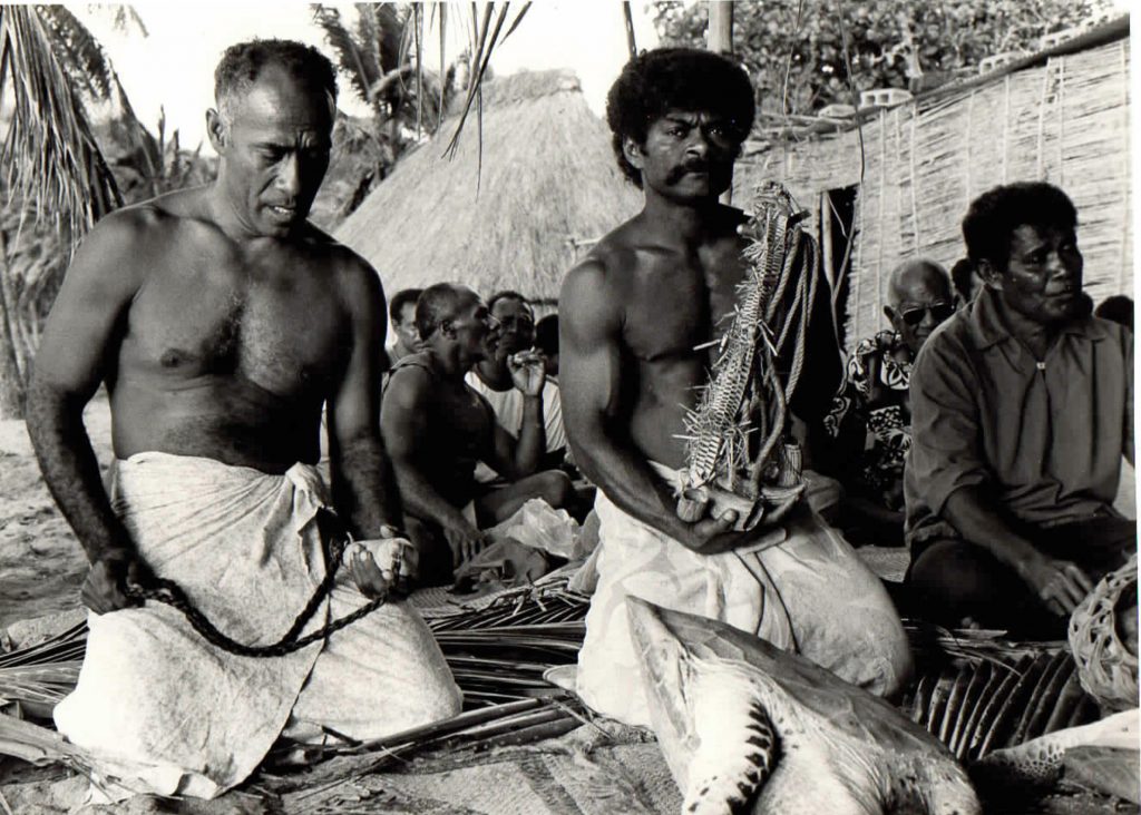 Tabua Presentation in a village setting Tabua Presentation in a village setting -- a key part of Fiji culture