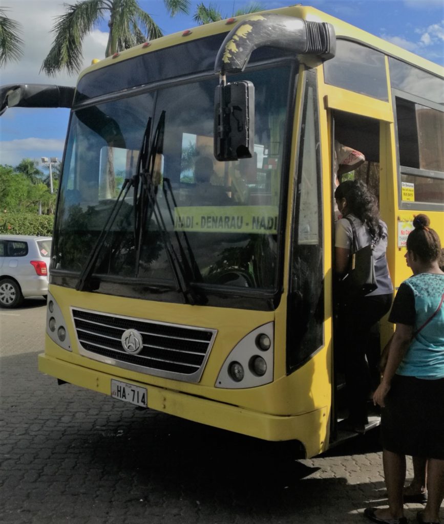 Yellow Bus Nadi Town Yellow Bus Nadi Town from bus station to Port Denarau